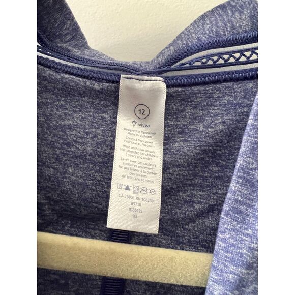 Ivivva by Lululemon Own the move twist front size 12 - Picture 5 of 6